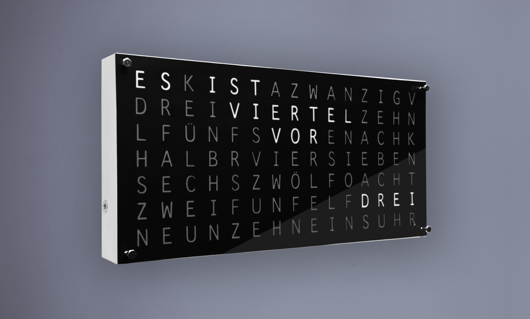 Uhr weiss